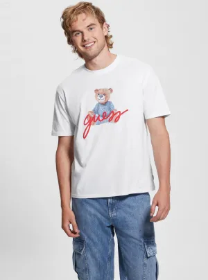 Eco White Teddy T-Shirt
