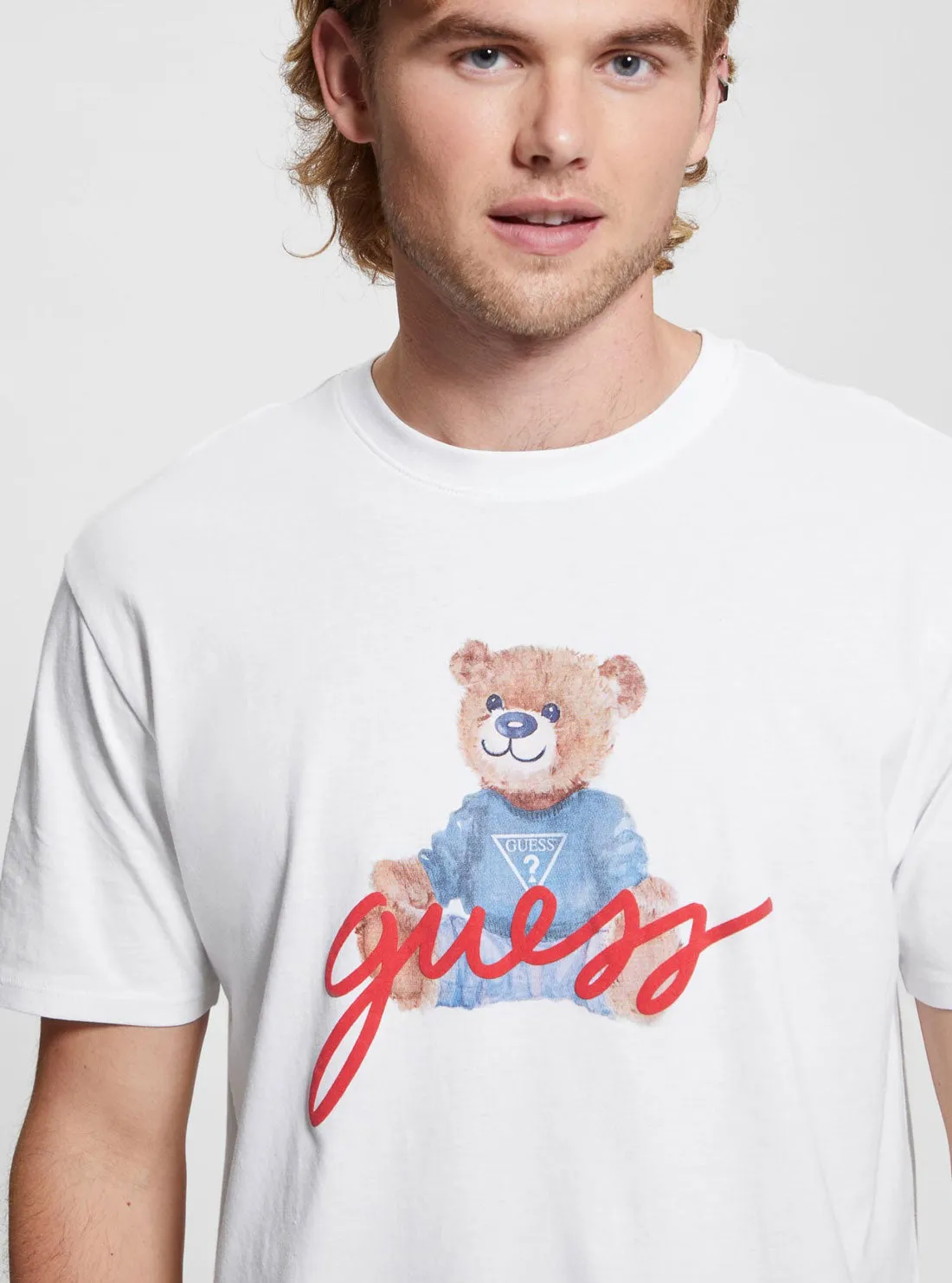 Eco White Teddy T-Shirt