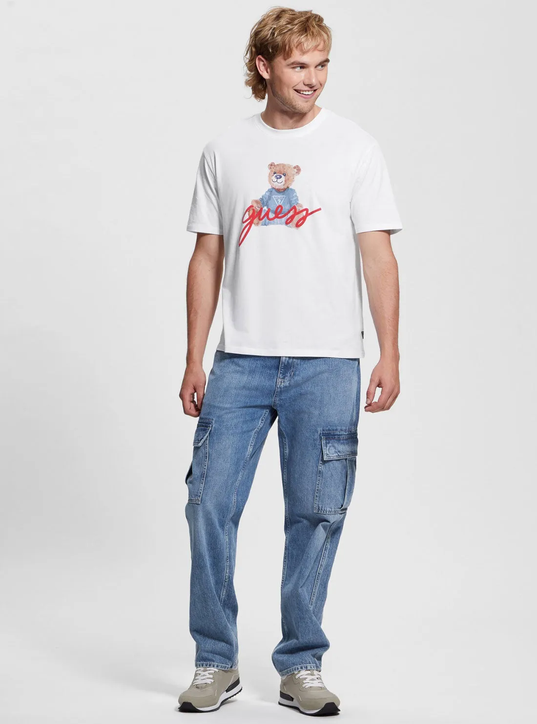 Eco White Teddy T-Shirt