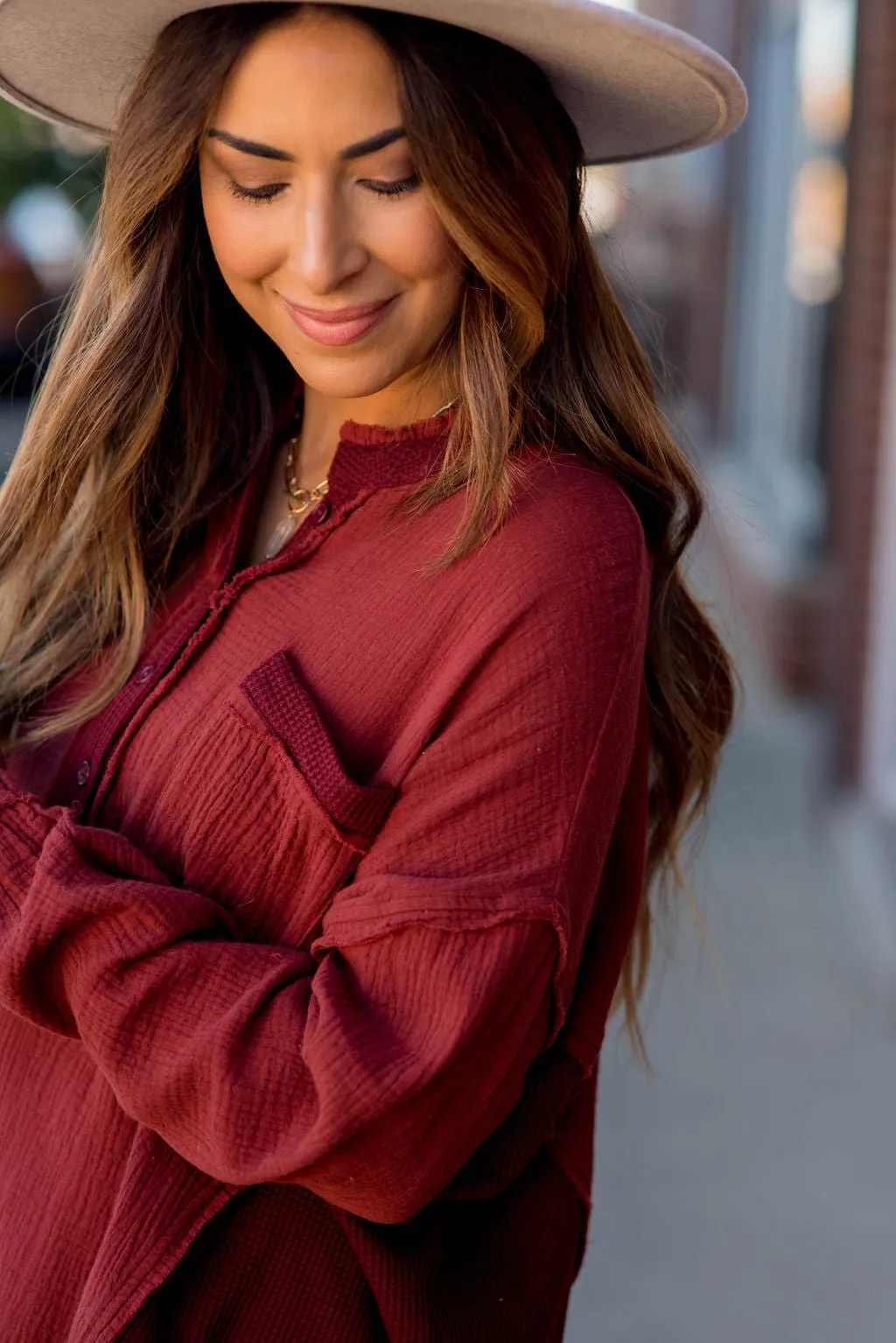 Thermal Trimmed Henley