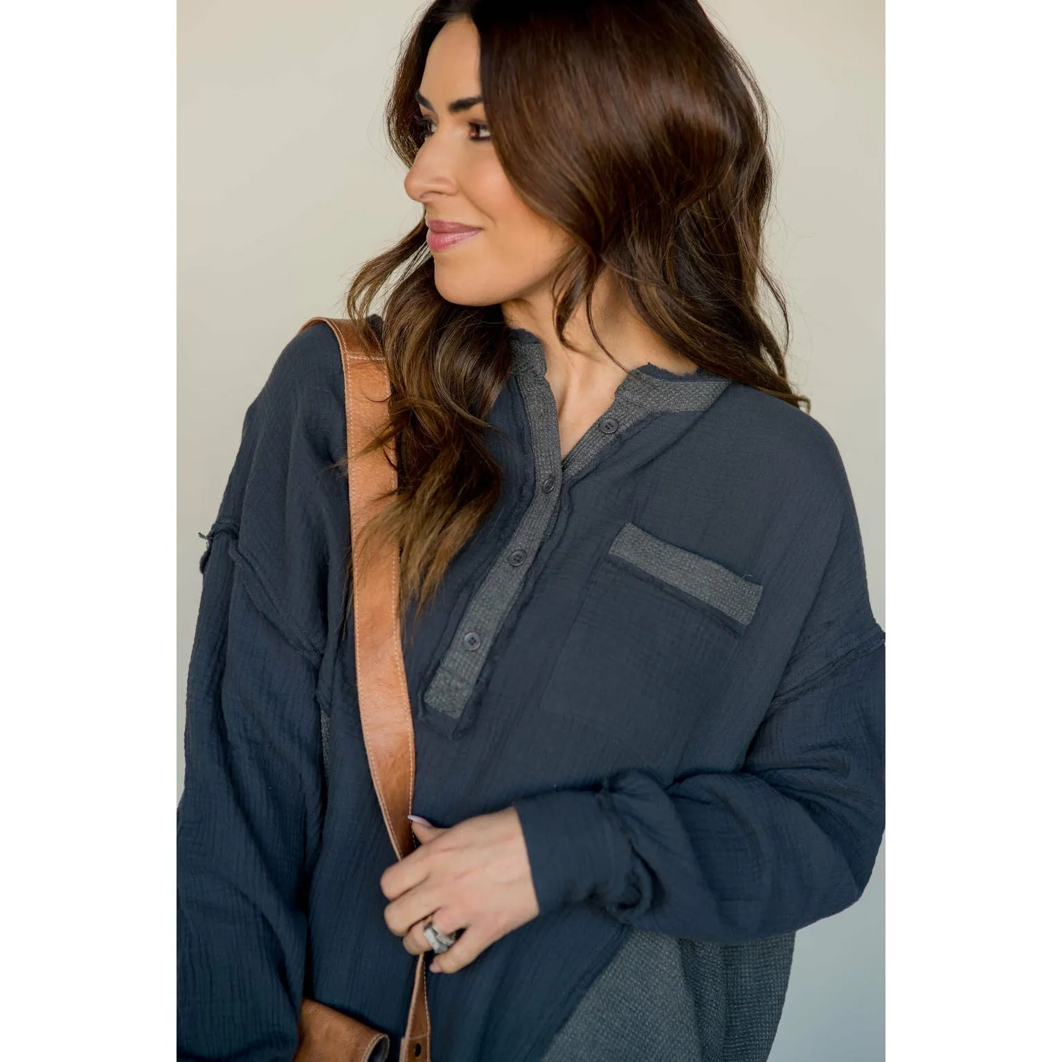 Thermal Trimmed Henley