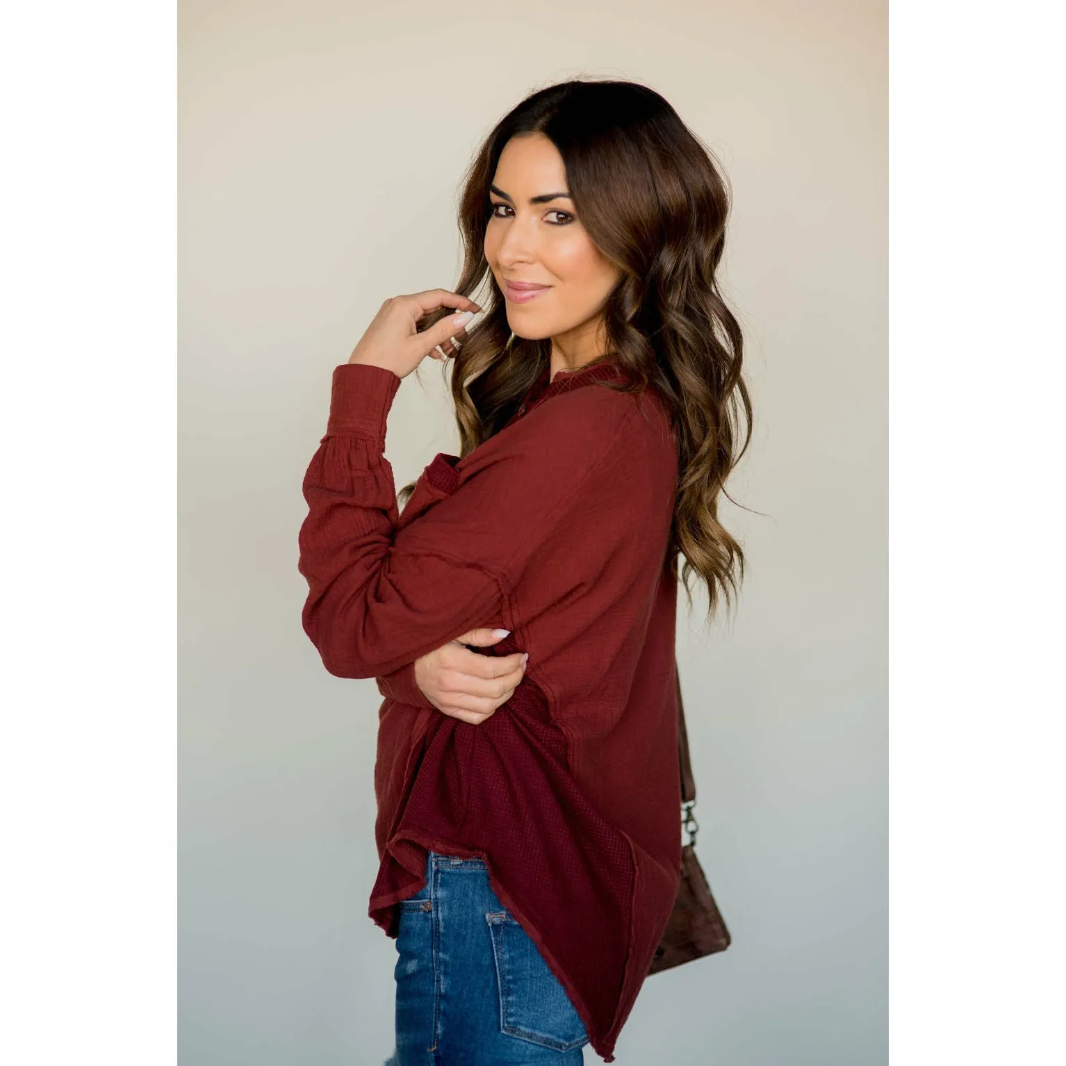 Thermal Trimmed Henley
