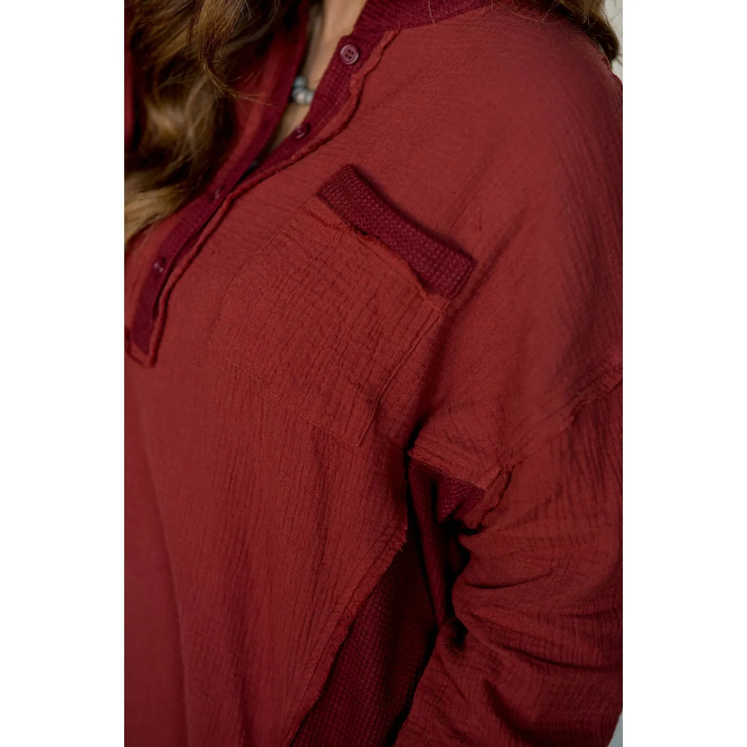 Thermal Trimmed Henley