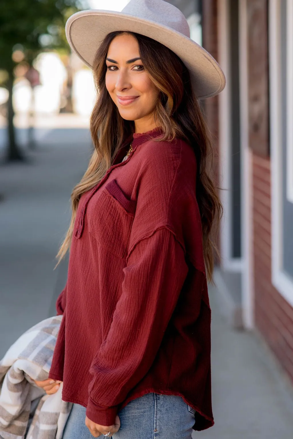 Thermal Trimmed Henley