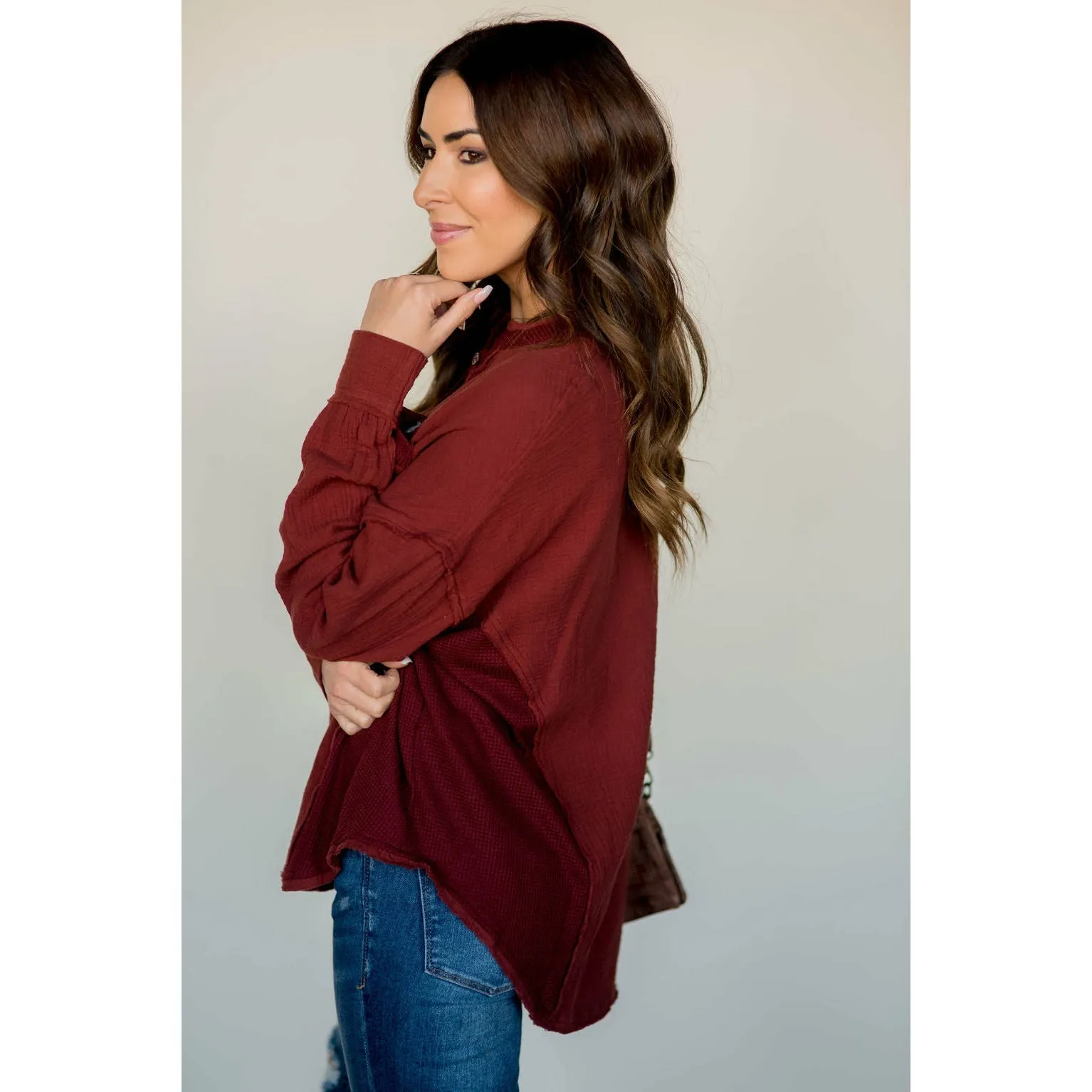 Thermal Trimmed Henley