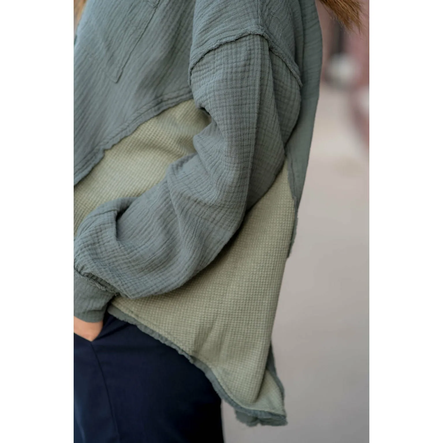 Thermal Trimmed Henley