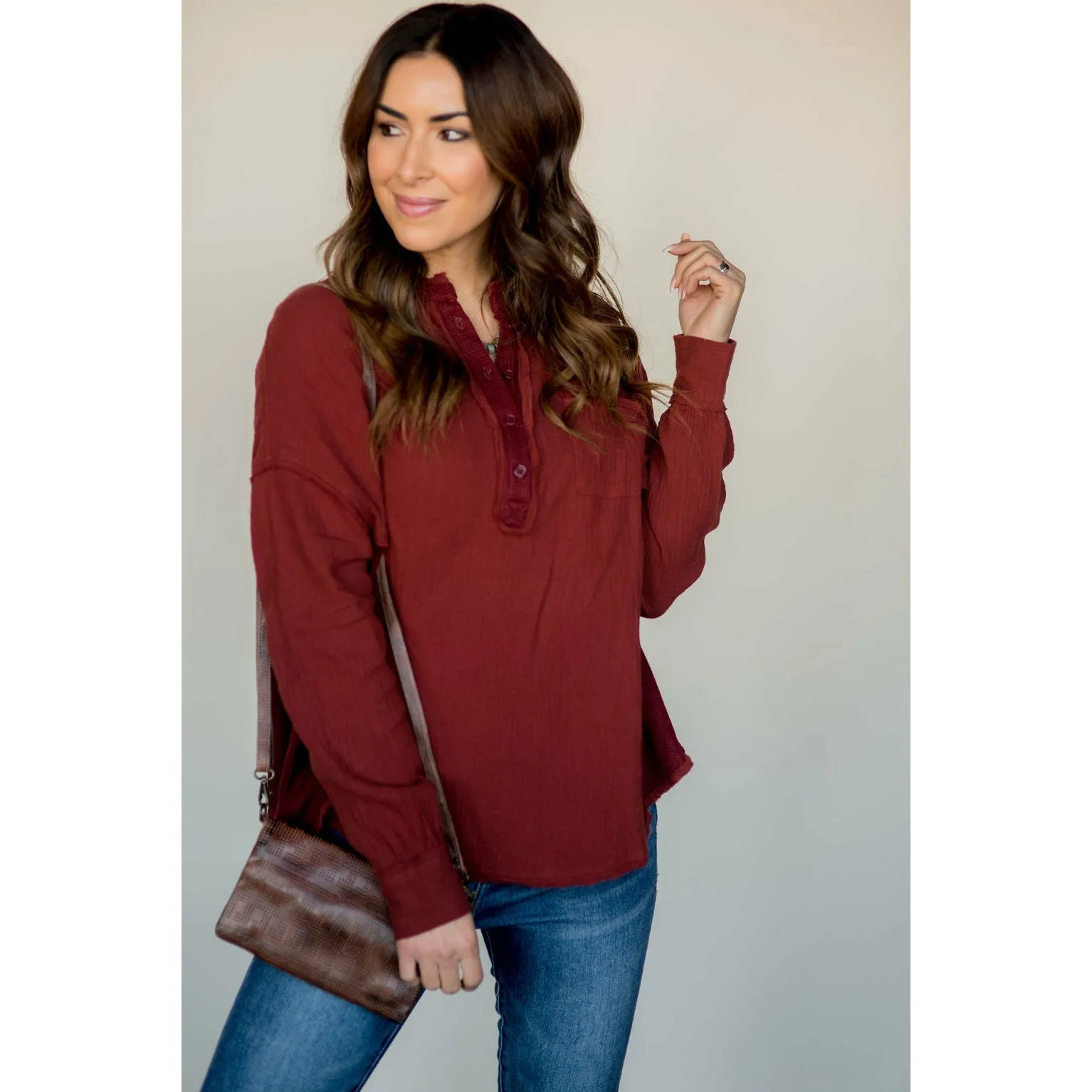 Thermal Trimmed Henley